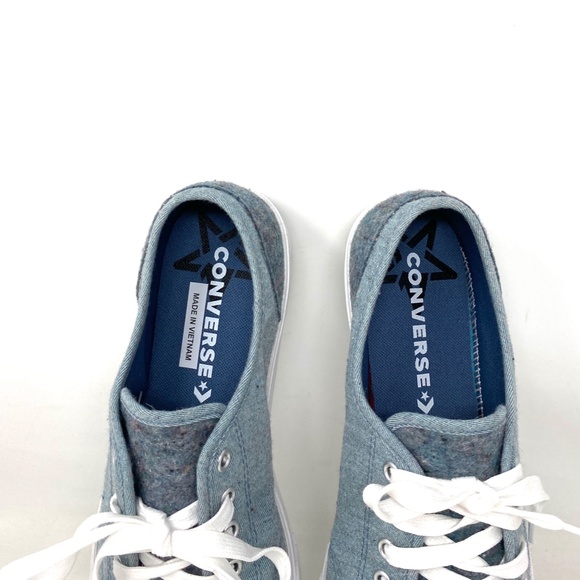 Converse Jack Purcell OX Low Top Blue Men’s Canvas Shoes Sneakers Size 169614C - Picture 7 of 11